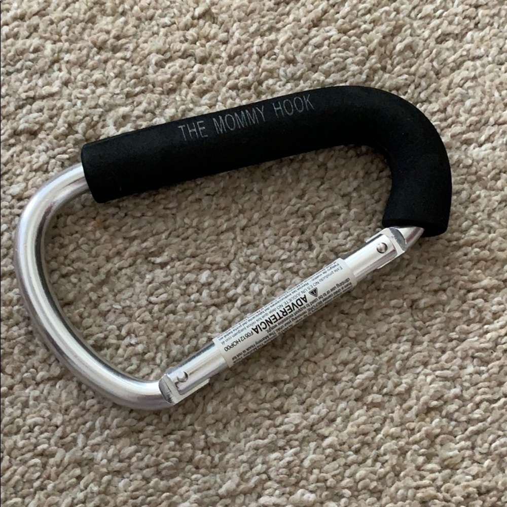 Mommy hook for a stroller